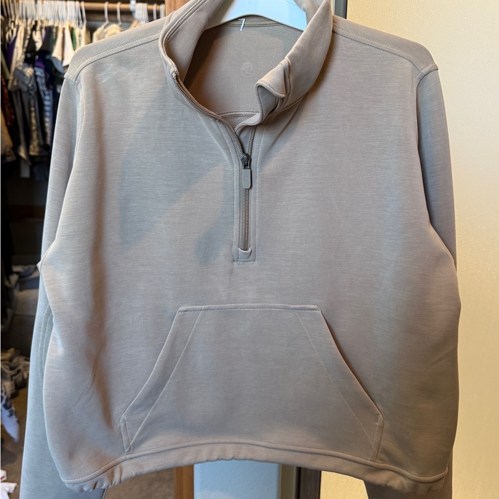 Lululemon Brushed Softstreme quarter zip - Picture 2 of 2